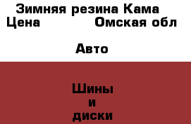 Зимняя резина Кама › Цена ­ 3 700 - Омская обл. Авто » Шины и диски   